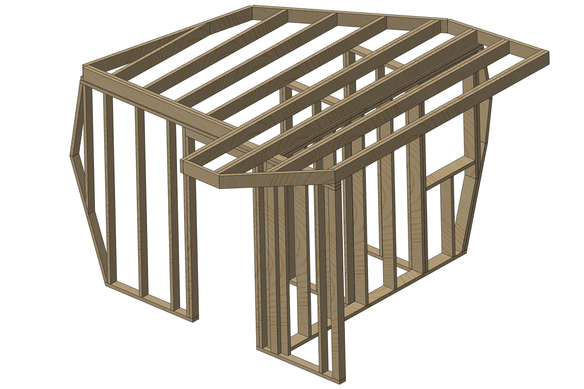 Room framing steel photo number 01.