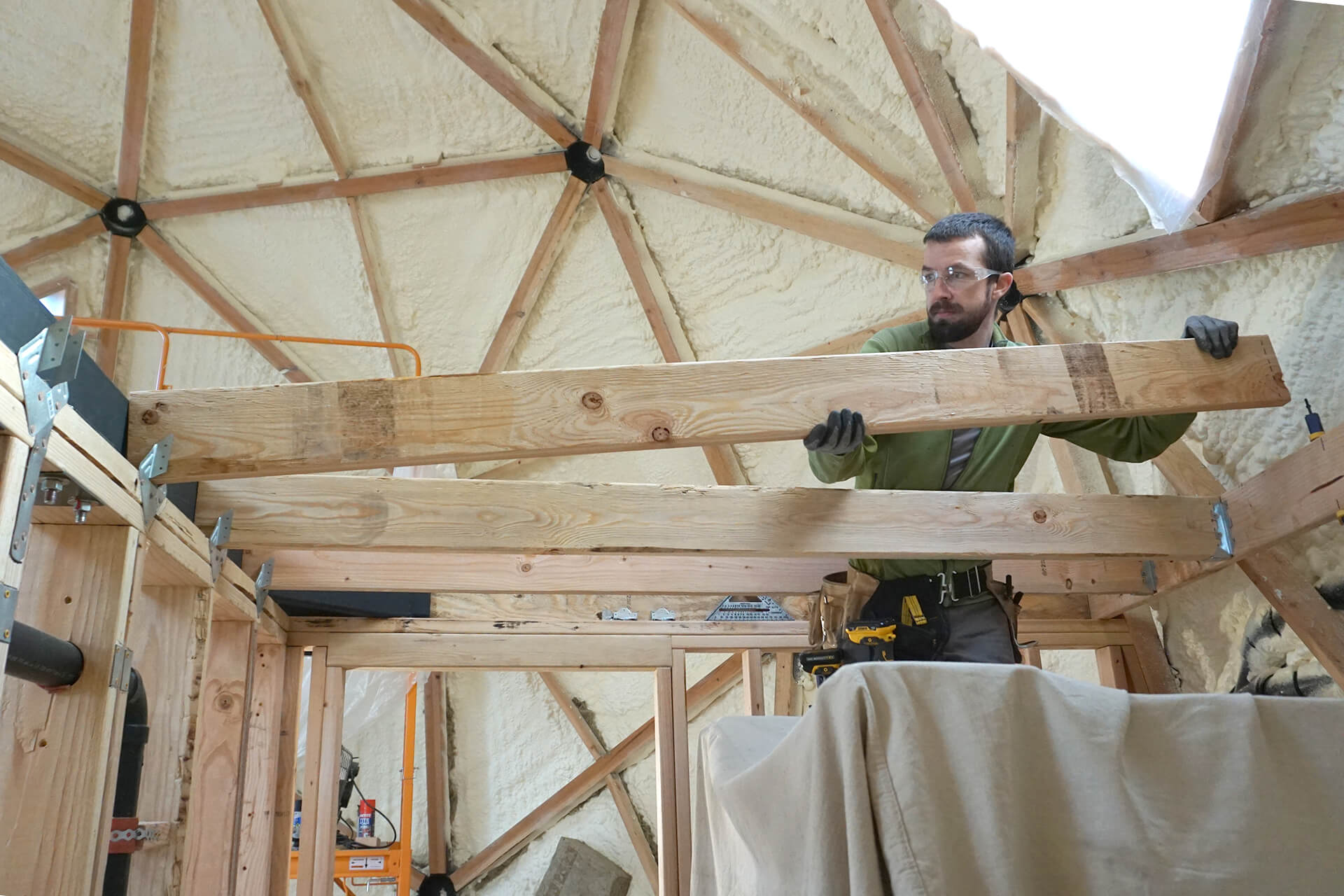 Room framing upper floor photo number 07.