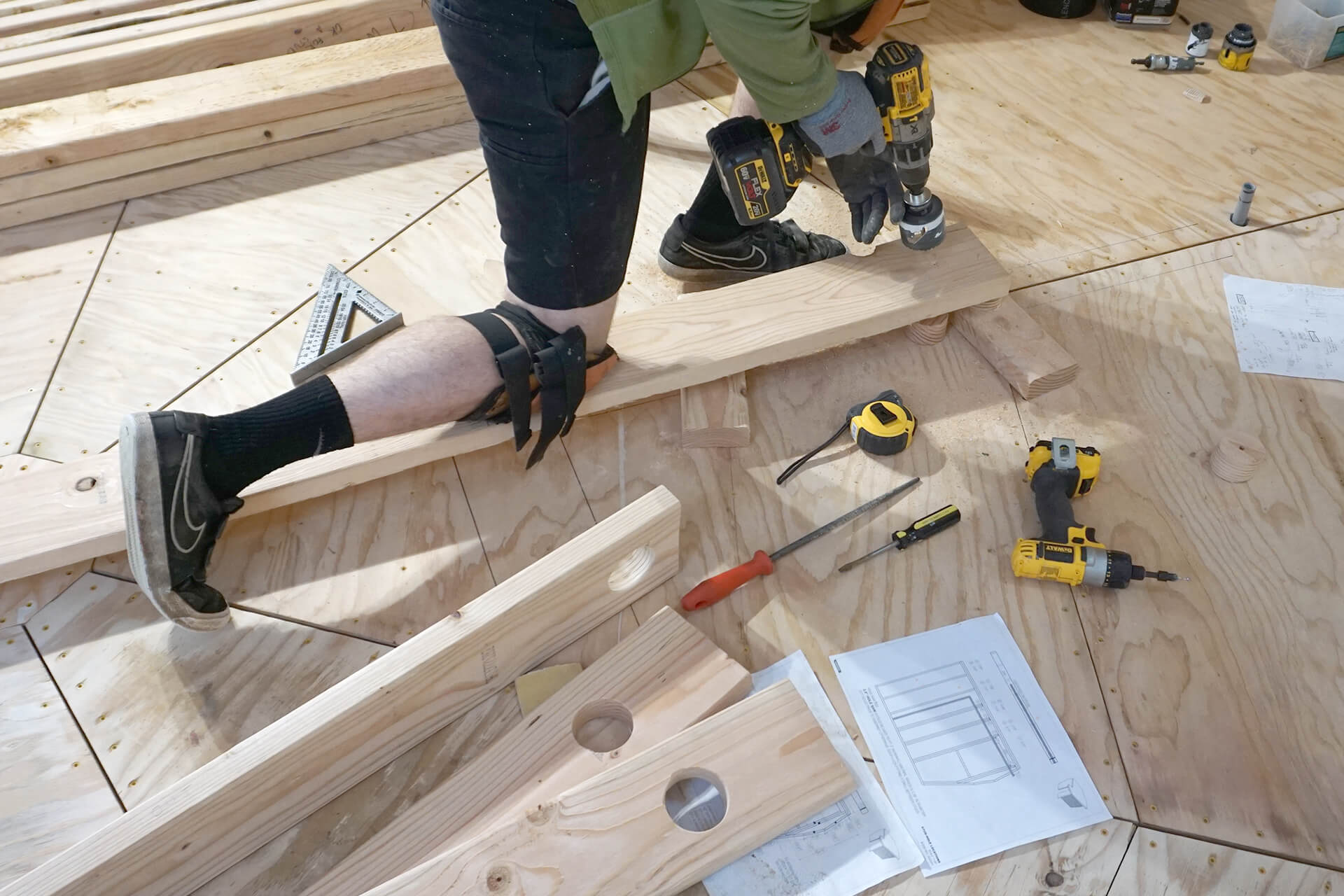 Room framing walls photo number 06.